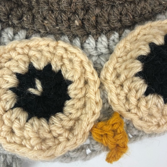🔥3 for $30 Owl crochet kids hat - Picture 3 of 5
